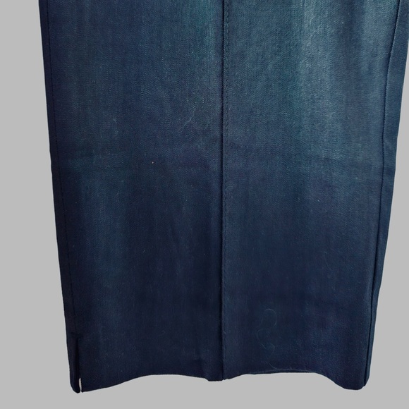 J. Jill Linen Stretch Pull On Pants color Navy Blue - Picture 4 of 11